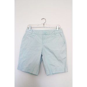 Old Navy Low Waist Baby Blue 100% Cotton Shorts 4